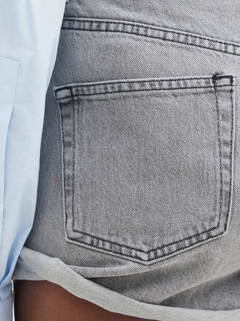 商品Raey|Rivet cut-off denim shorts,价格¥270,第3张图片详细描述