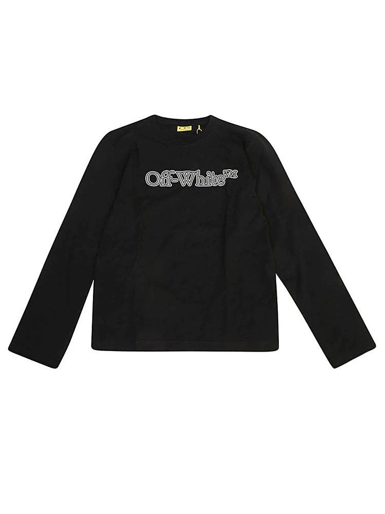 商品Off-White|Off-White Kids Big Bookish Crewneck T-Shirt,价格¥691,第1张图片