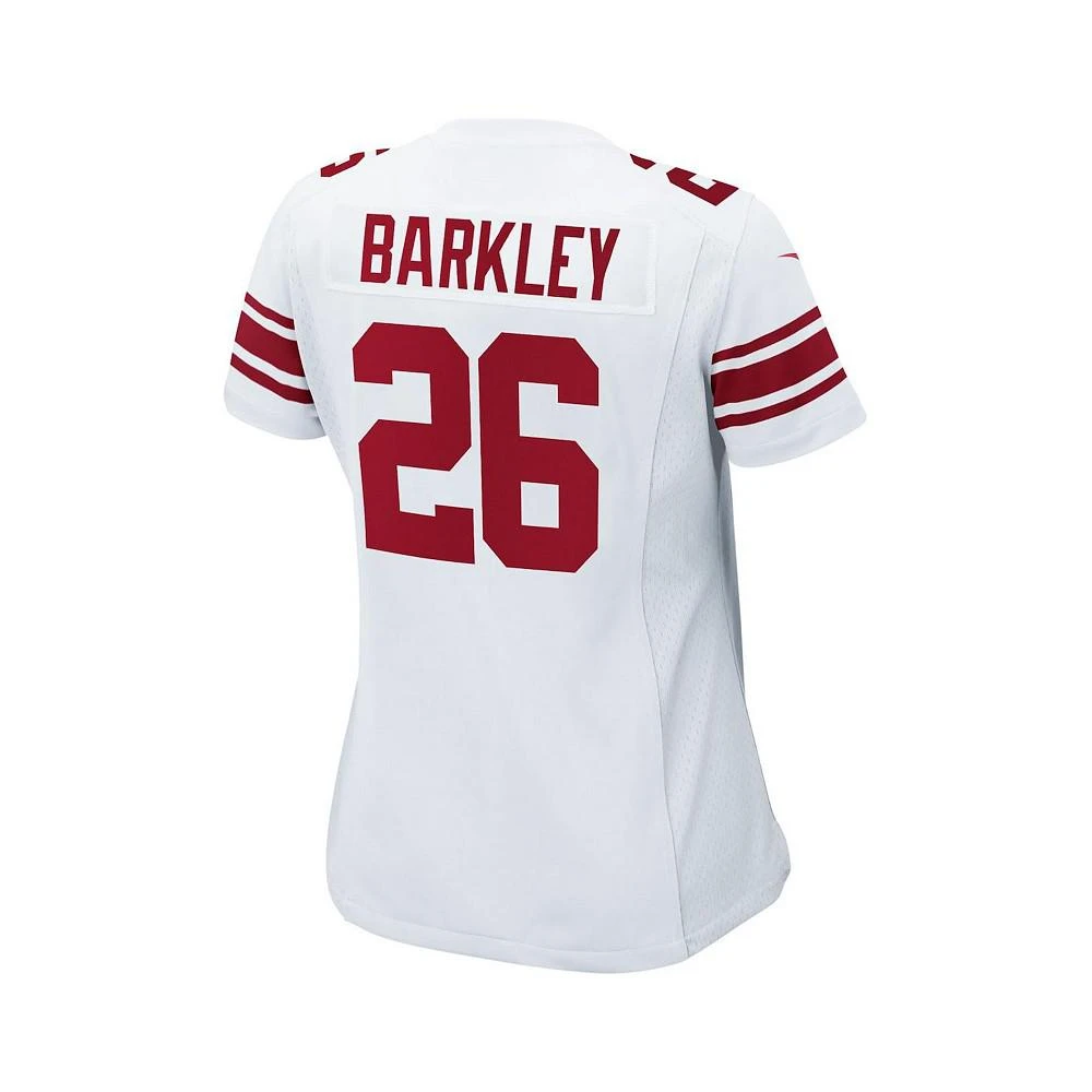 商品NIKE|Women's Saquon Barkley White New York Giants Game Jersey,价格¥740,第3张图片详细描述