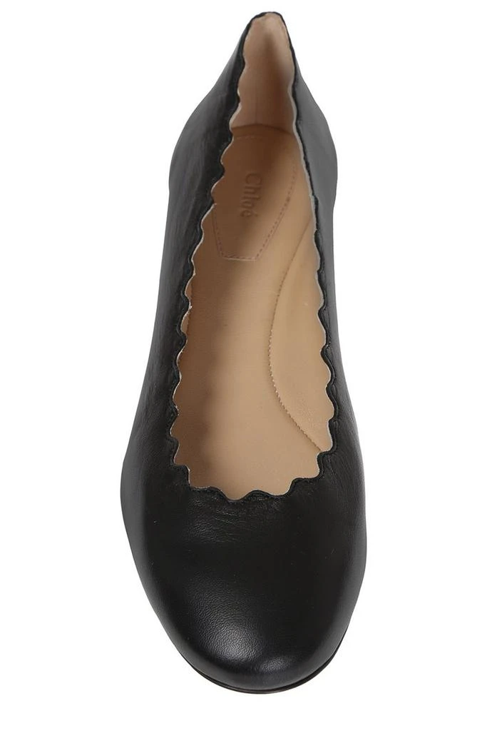 商品Chloé|Chloé Lauren Ballet Flat Shoes,价格¥2839,第4张图片详细描述