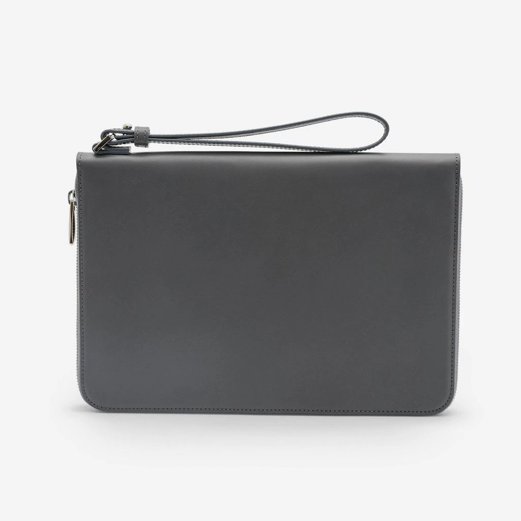 商品S.T. Dupont|S.T. Dupont "Line D" Laser Grey and Black Cowhide Pouch 184500,价格¥1230,第3张图片详细描述