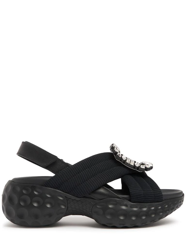 商品Roger Vivier|40mm Viv Run Scuba Sandals,价格¥6290,第1张图片