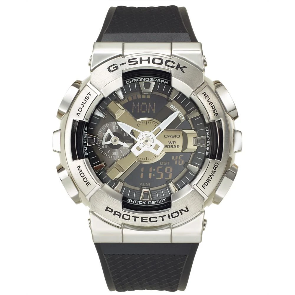 商品G-Shock|Men's Analog-Digital Black Resin Strap 52mm, GM110-1A,价格¥1500,第5张图片详细描述