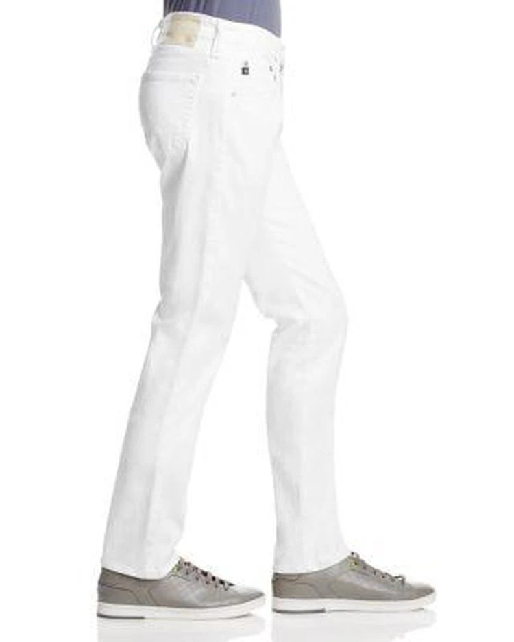 商品AG|Matchbox Slim Fit Jeans in White,价格¥454,第3张图片详细描述