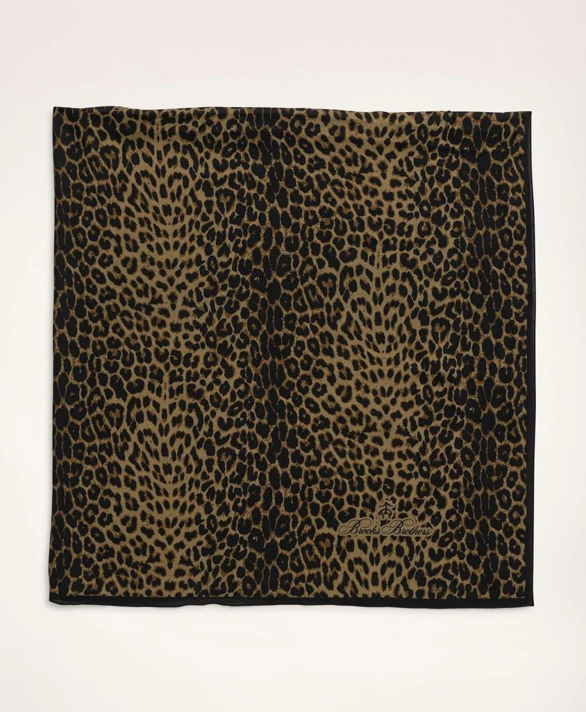 商品Brooks Brothers|Animal Print Scarf,价格¥823,第1张图片