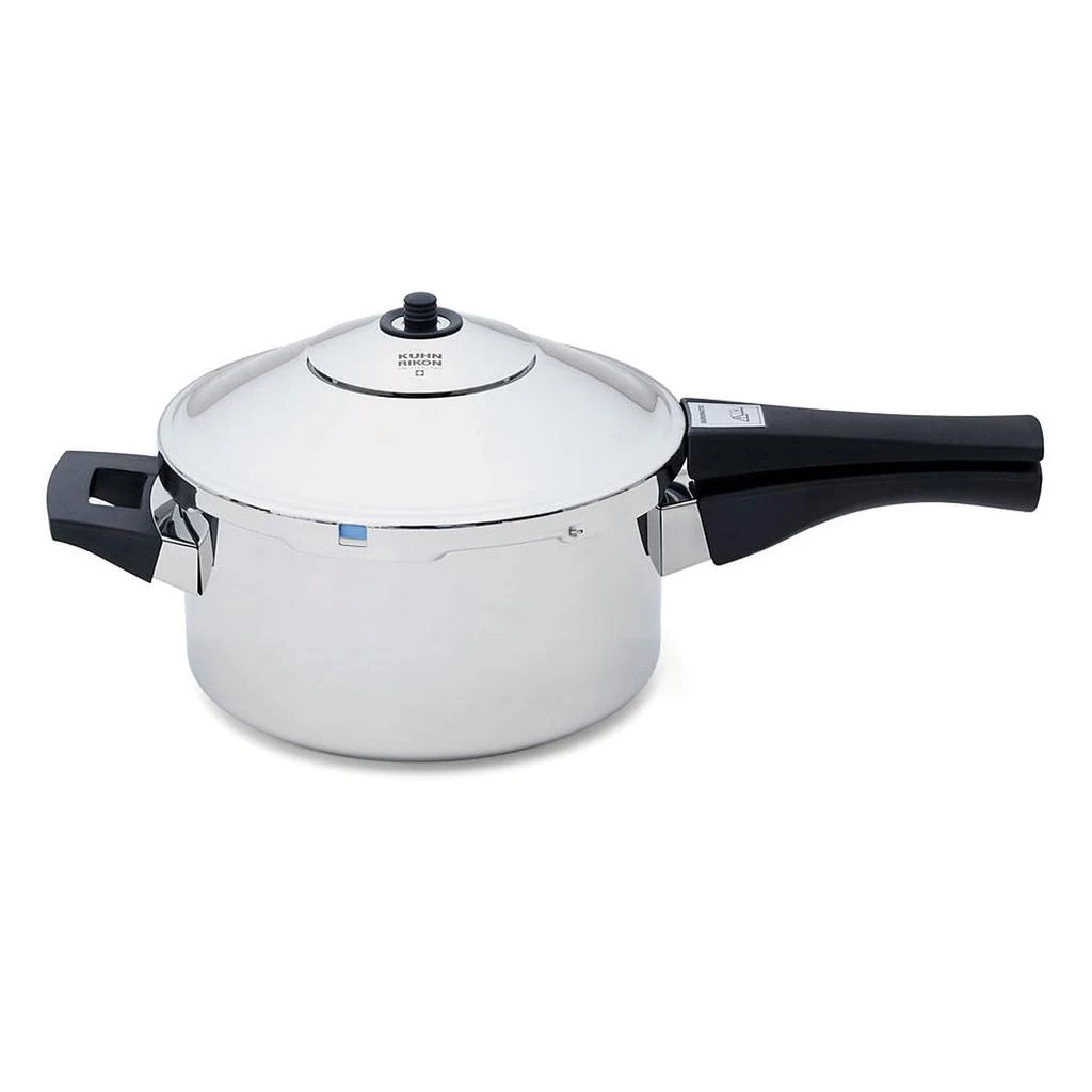 商品Kuhn Rikon|Duromatic Stainless Steel Saucepan Pressure Cooker, 7 Qt,价格¥2136,第1张图片