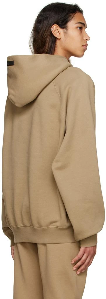 商品Essentials|Tan Cotton Hoodie,价格¥728,第3张图片详细描述