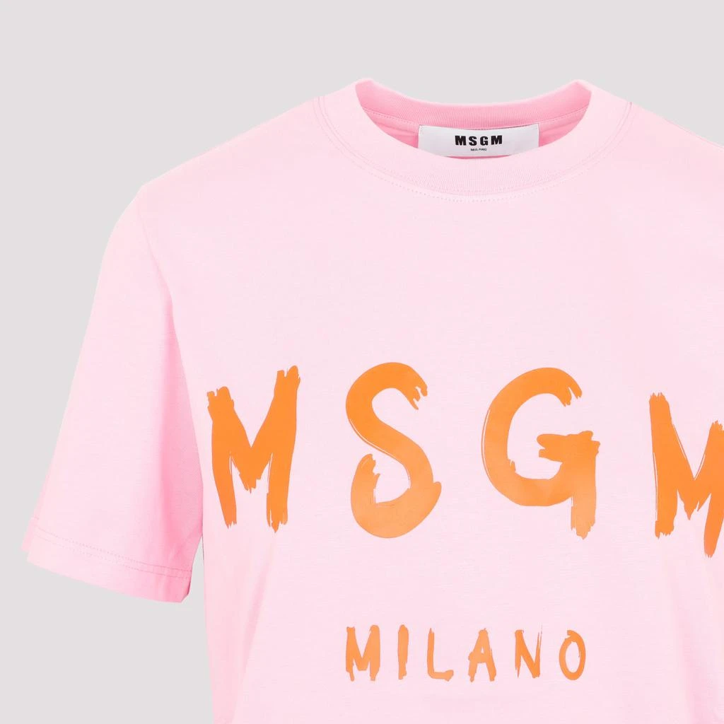 商品MSGM|MSGM  COTTON T-SHIRT TSHIRT,价格¥793,第3张图片详细描述