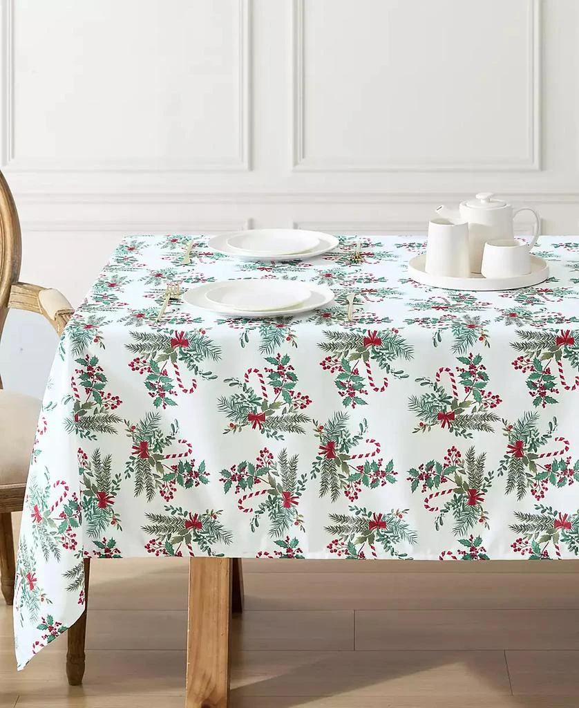 商品Laura Ashley|Easy Care Holiday Tablecloth, 70" Round,价格¥386,第2张图片详细描述