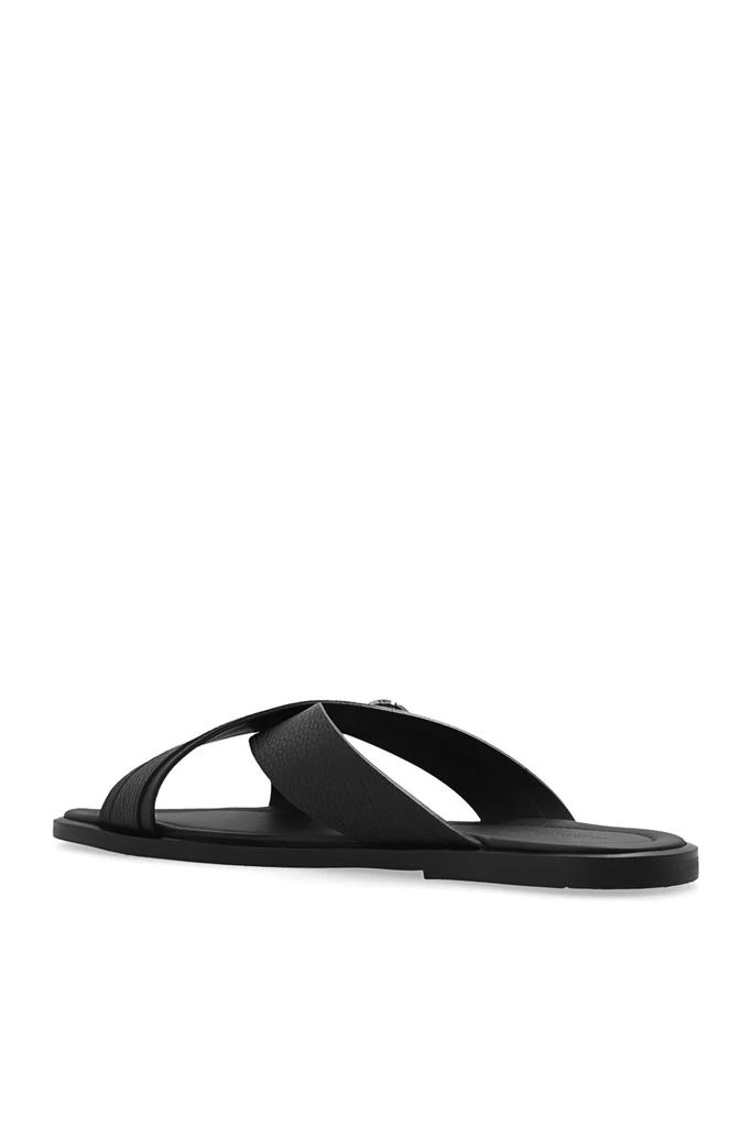 商品Giorgio Armani|Slides with logo,价格¥4732,第5张图片详细描述