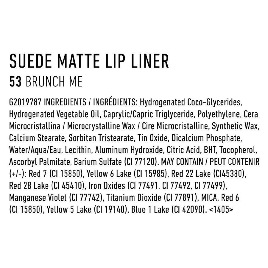 商品NYX Professional Makeup|Suede Matte Lip Liner,价格¥51,第2张图片详细描述