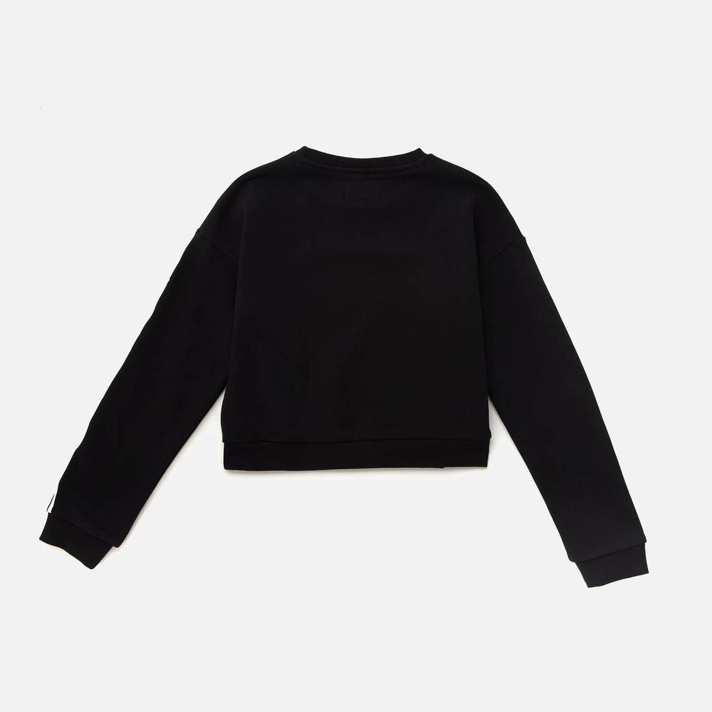 商品GUESS|Guess Girls' Cropped Logo Active Sweatshirt - Jet Black,价格¥162,第4张图片详细描述
