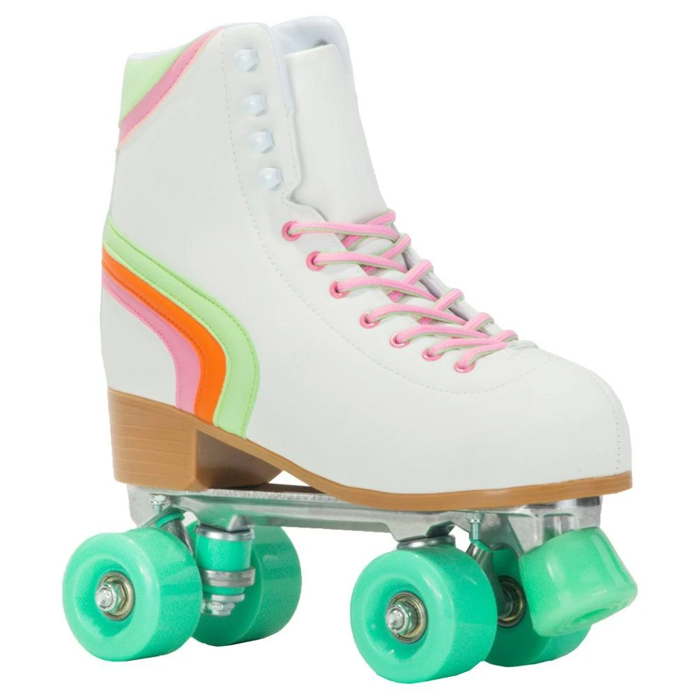 商品Cosmic Skates|White Rainbow Roller Skates,价格¥492,第2张图片详细描述