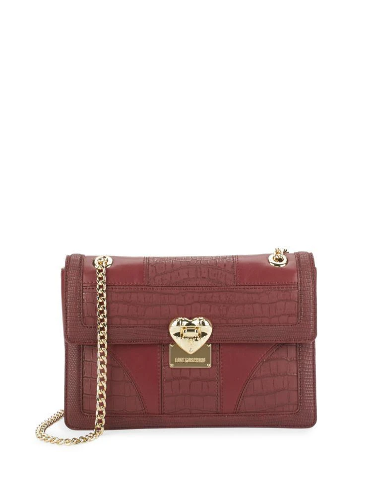 商品Moschino|Embossed Shoulder Bag,价格¥1180,第1张图片