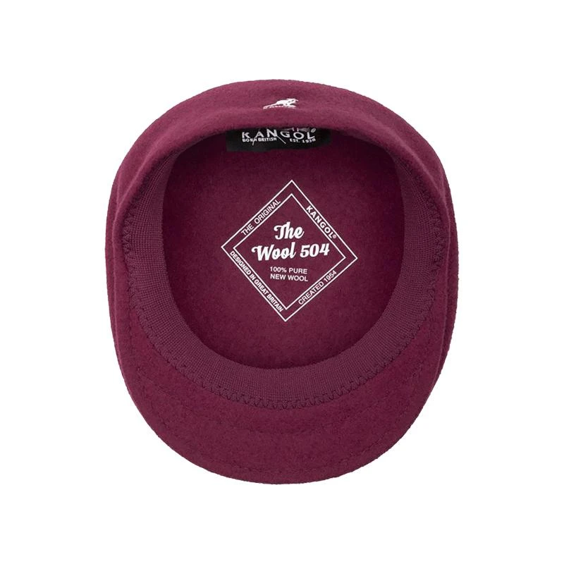 商品[国内直发] Kangol|KANGOL袋鼠秋冬帽子女洋气羊毛贝雷帽英伦刺绣画家帽0258BC,价格¥354,第5张图片详细描述