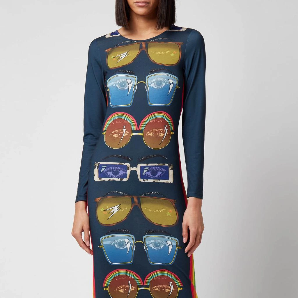 商品The Hut|Never Fully Dressed Women's Funky Sunglasses Midi Dress - Multi,价格¥161,第3张图片详细描述