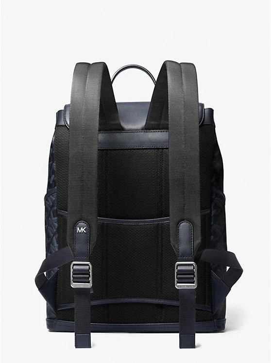 商品Michael Kors|Hudson Empire Signature Logo Backpack,价格¥2095,第3张图片详细描述