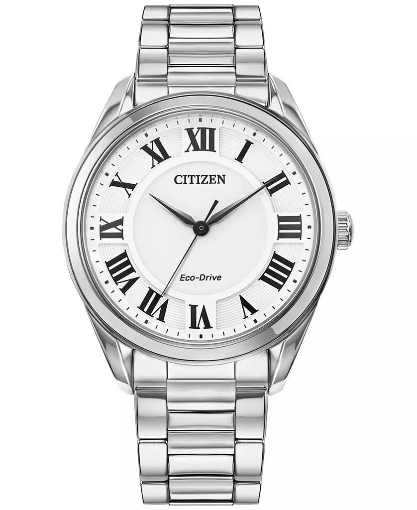 商品Citizen|Eco-Drive Women's Arezzo Stainless Steel Bracelet Watch 35mm,价格¥2146,第1张图片