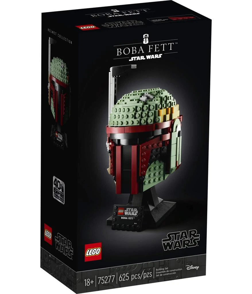 商品LEGO|LEGO Star Wars Boba Fett Helmet 75277 Building Kit, Cool, Collectible Star Wars Character Building Set (625 Pieces),价格¥447,第2张图片详细描述