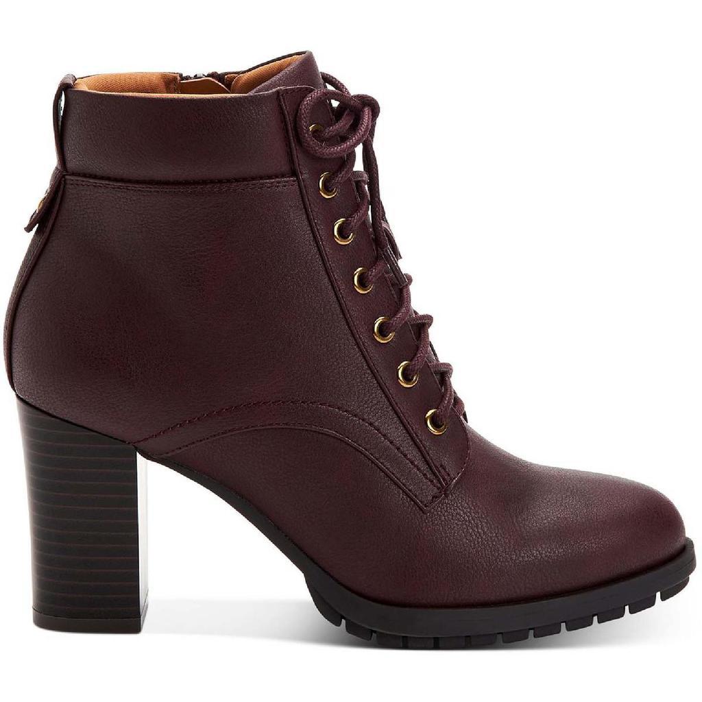 商品Style & Co|Style & Co. Womens Lucillee Almond Toe Z Ankle Boots,价格¥223-¥252,第7张图片详细描述