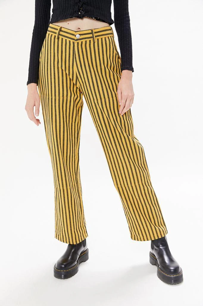 商品STUSSY|Stussy Piper Striped Carpenter Pant,价格¥454,第2张图片详细描述