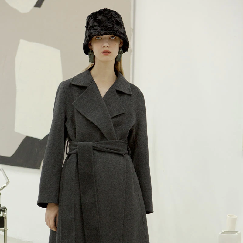 Denver Wool Coat - Charcoal | Denver羊毛大衣 - 深灰色 商品