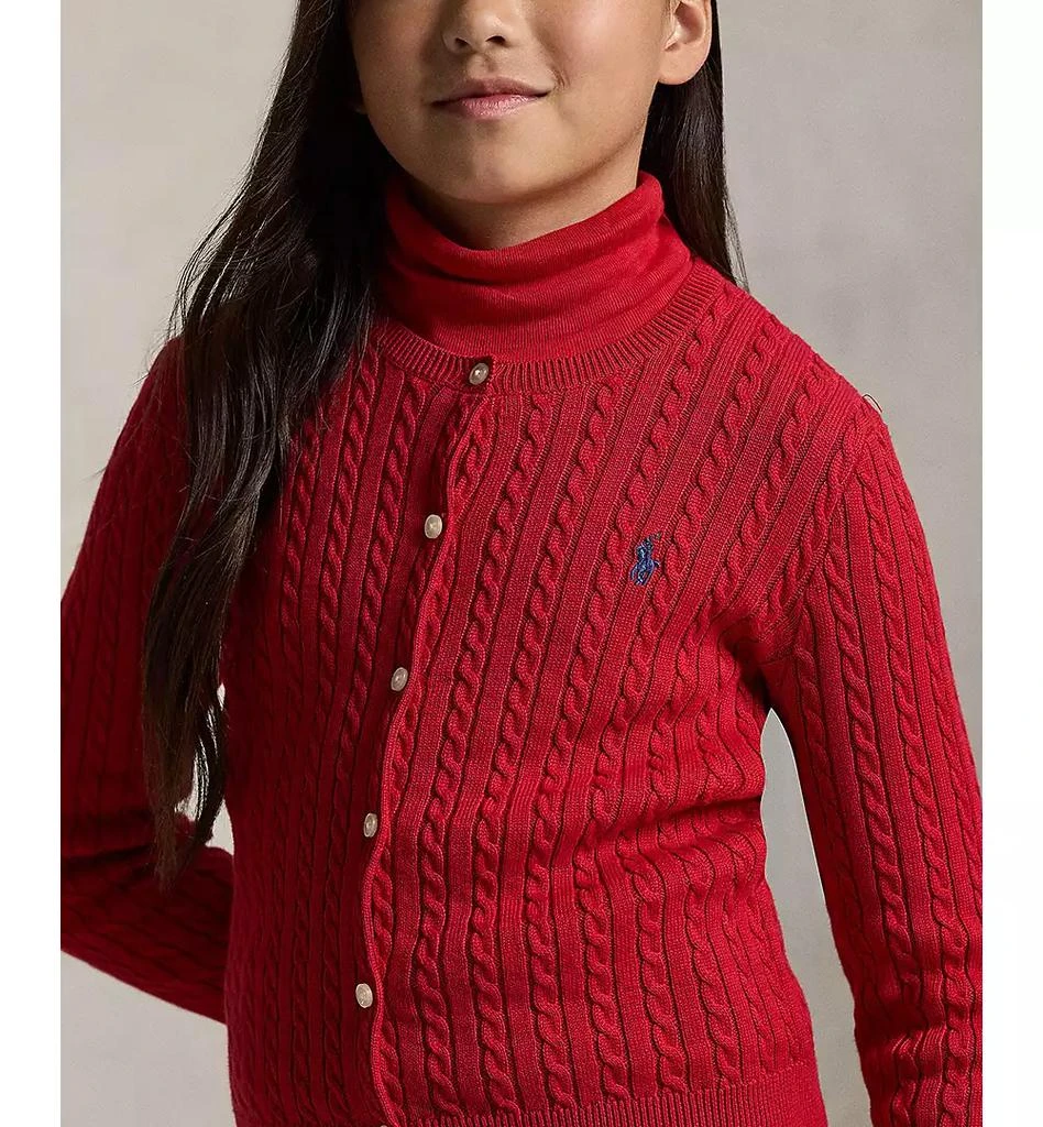 商品Ralph Lauren|大童款 纯棉针织开衫,价格¥440,第3张图片详细描述