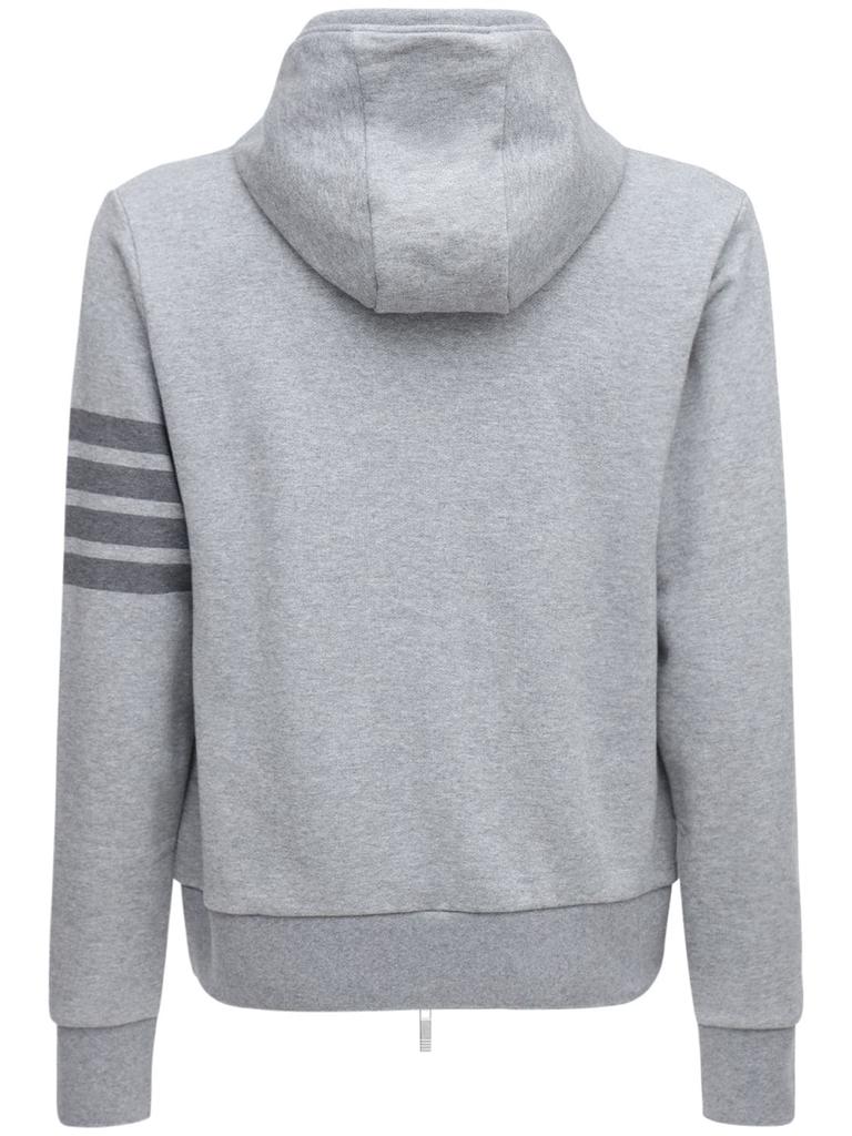 Tonal 4 Bar Cotton Sweatshirt Hoodie商品第5张图片规格展示