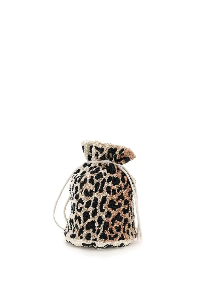 商品Ganni|Ganni hand-beaded mini bucket bag,价格¥1407,第2张图片详细描述