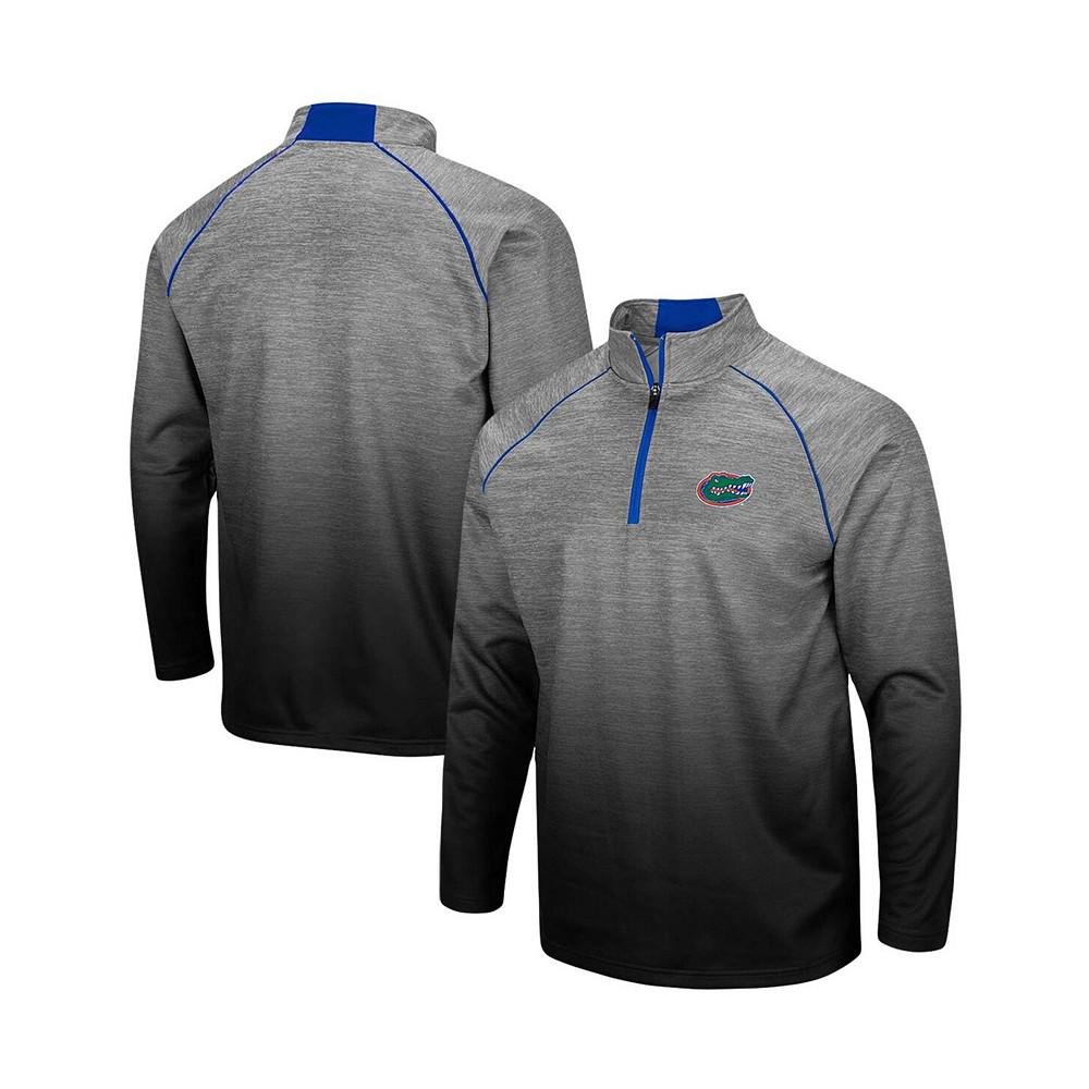  Colosseum Men s Heather Gray Florida Gators Sitwell Sublimated Quarter 