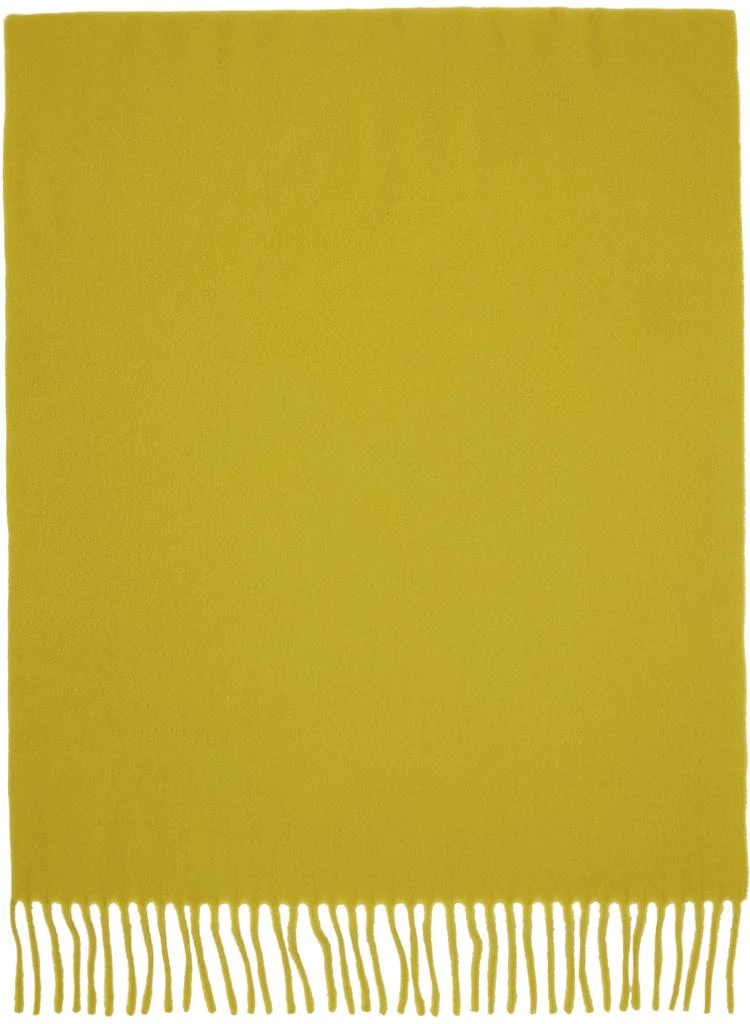 商品Acne Studios|Yellow Oversized Scarf,价格¥1789,第2张图片详细描述