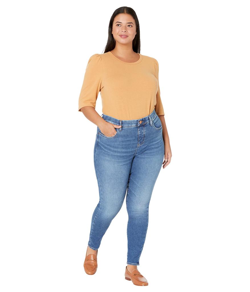 Plus Size Valentina High-Rise Skinny Jeans商品第4张图片规格展示