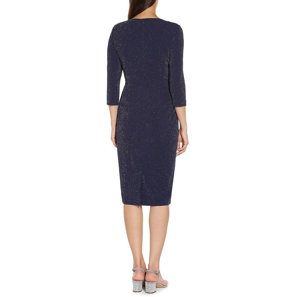 商品Adrianna Papell|Adrianna Papell Womens Tie-Front Knee-Length Sheath Dress,价格¥238,第2张图片详细描述