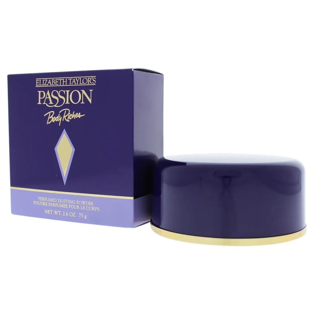 商品Elizabeth Taylor|Passion For Women 2.6 oz Perfumed Dusting Powder,价格¥167,第1张图片详细描述