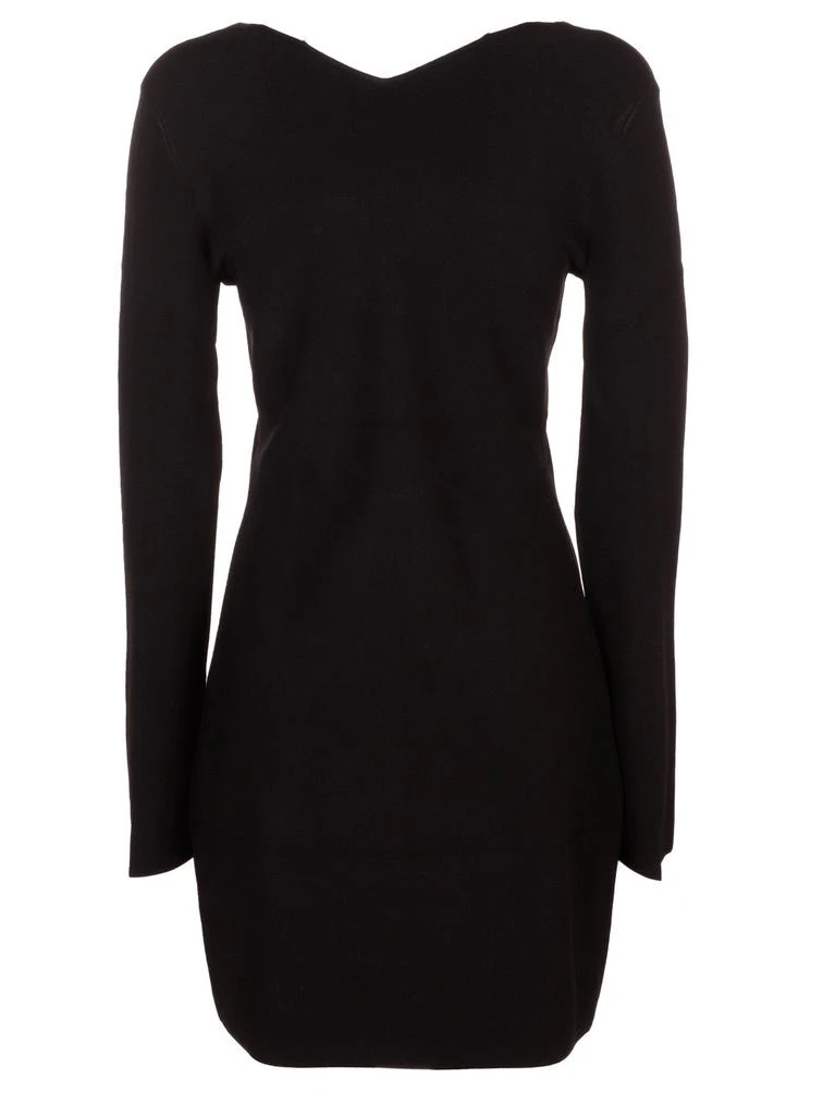 商品Helmut Lang|Helmut Lang Cut-Out Detailed Long-Sleeved Mini Dress,价格¥1371,第2张图片详细描述