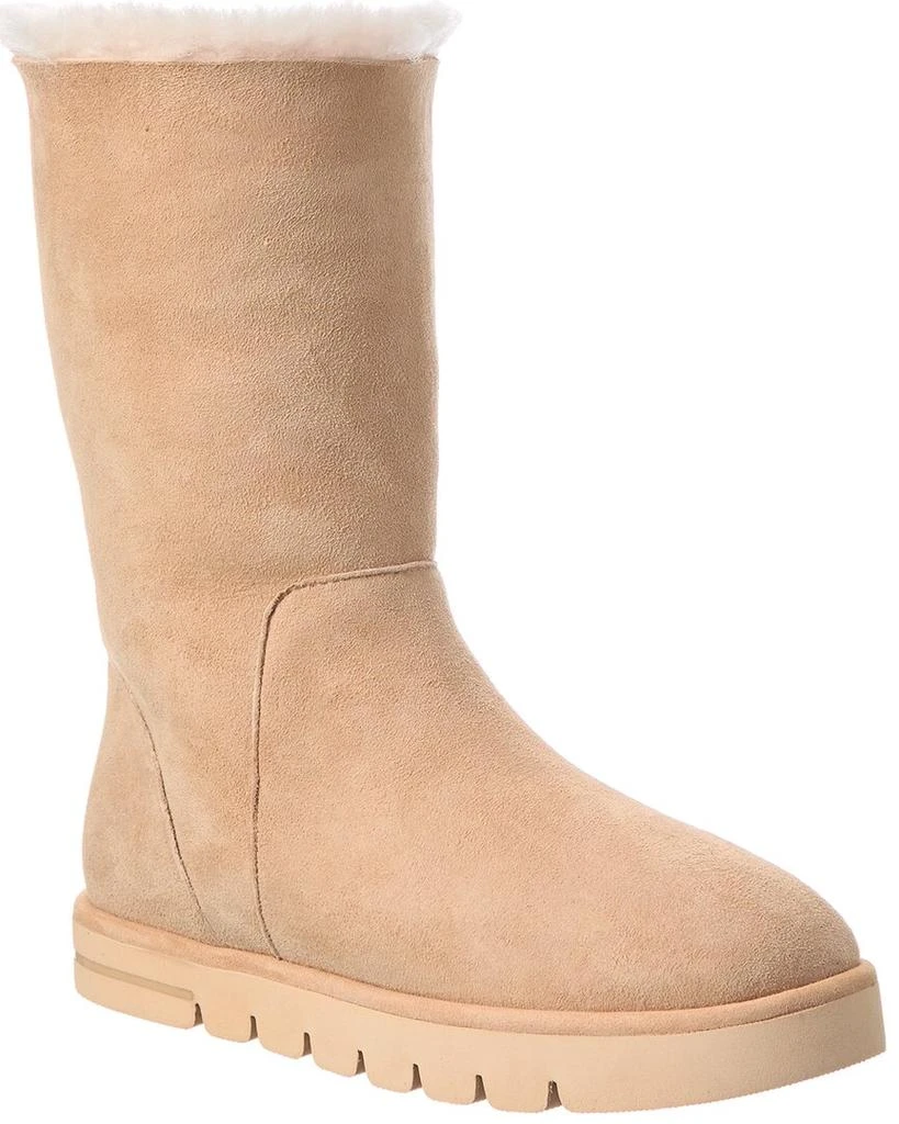 商品Stuart Weitzman|Stuart Weitzman Cozy Suede & Shearling Boot,价格¥1555,第1张图片