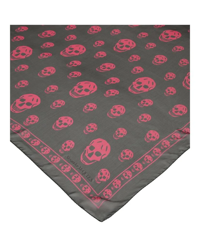 商品Alexander McQueen|Classic Skull Scarf,价格¥1167,第2张图片详细描述