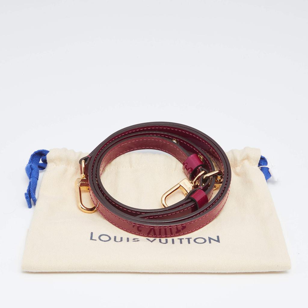 商品[二手商品] Louis Vuitton|Louis Vuitton Amethyste Patent Leather Adjustable Bag Shoulder Strap,价格¥2704,第7张图片详细描述