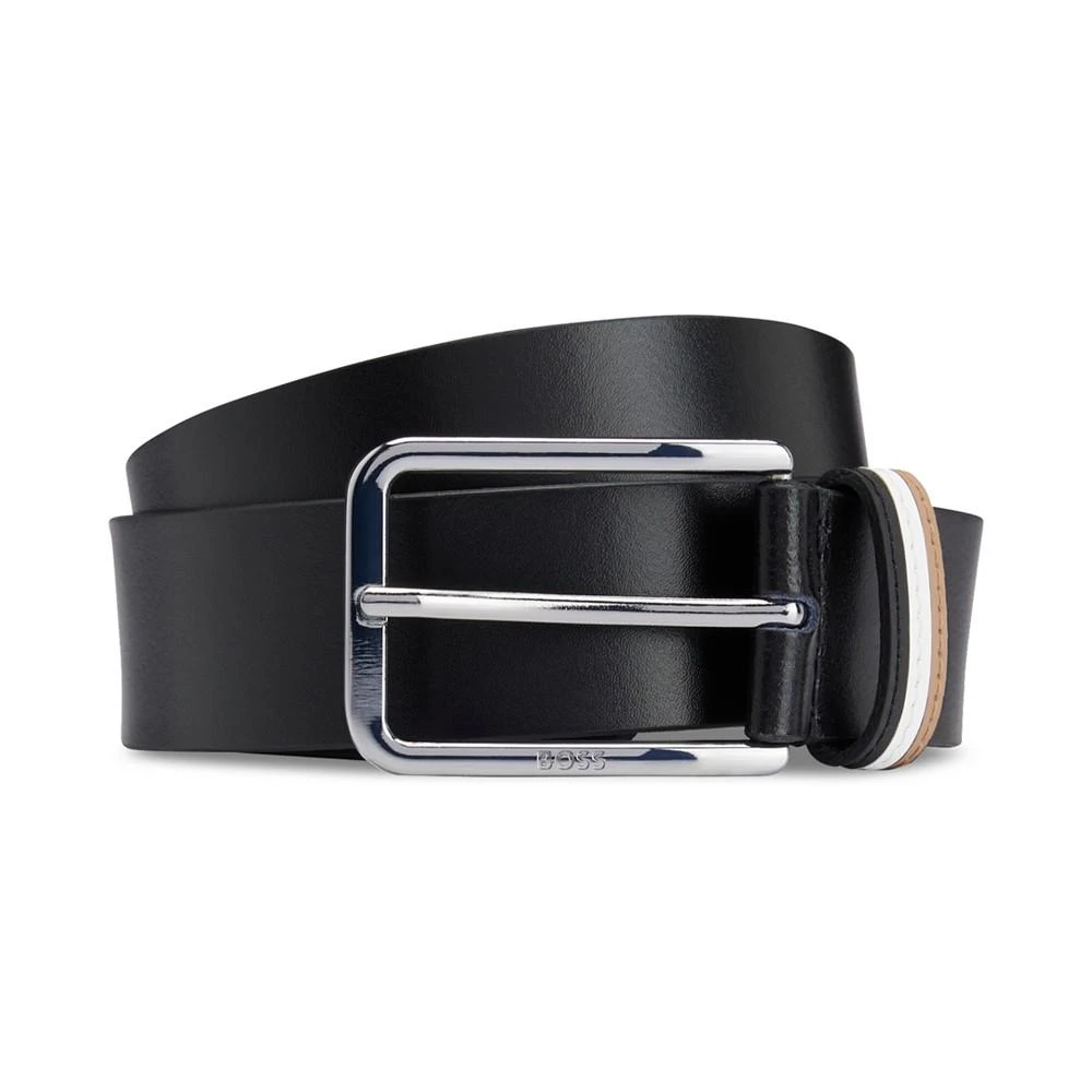 商品Hugo Boss|Men's Calis Italian Leather Belt,价格¥661,第1张图片