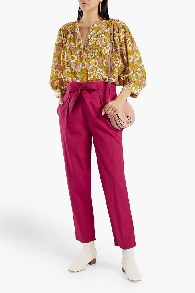 商品ANTIK BATIK|Aline floral-print cotton-georgette blouse,价格¥698,第2张图片详细描述