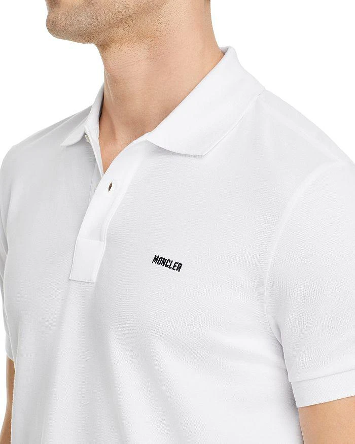 商品Moncler|Short Sleeve Button Placket Polo Shirt,价格¥2660,第3张图片详细描述