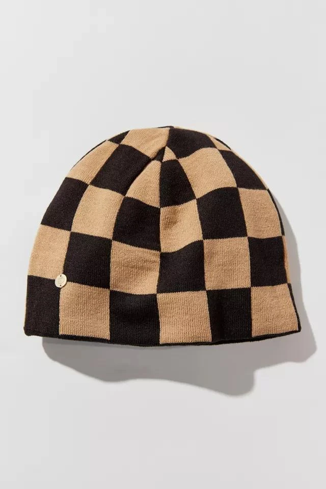 商品TheOpen Product|TheOpen Product Chessboard Check Beanie,价格¥113,第2张图片详细描述