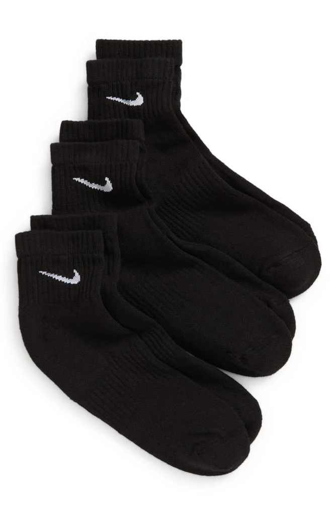 商品NIKE|3-Pack Everyday Cushion Ankle Socks,价格¥131,第1张图片