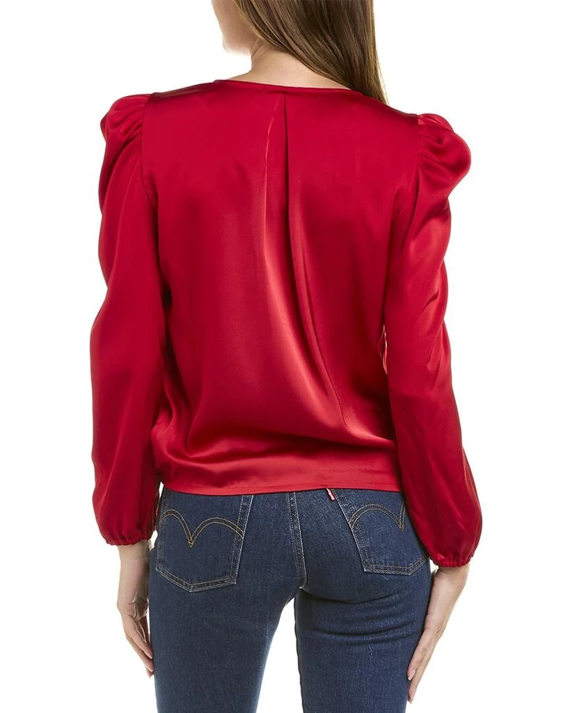 商品Vince Camuto|Vince Camuto Surplice Satin Top,价格¥189,第2张图片详细描述