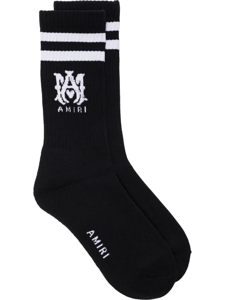 商品AMIRI|RIBBED MA ATHLETIC SOCKS,价格¥613,第1张图片