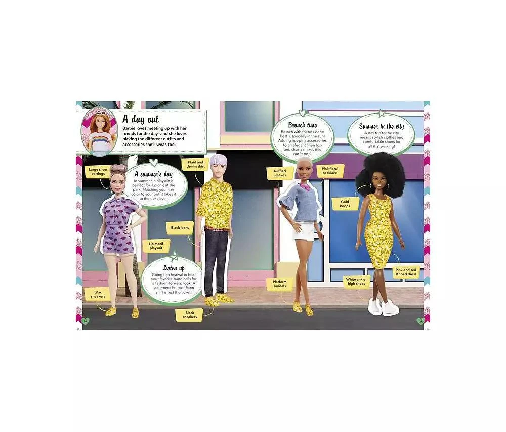 商品Barnes & Noble|Barbie Dress-Up Ultimate Sticker Collection by DK,价格¥97,第4张图片详细描述