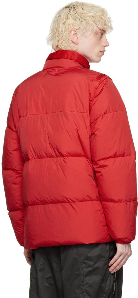 商品Stone Island|Red Garment-Dyed Down Jacket,价格¥3623,第3张图片详细描述