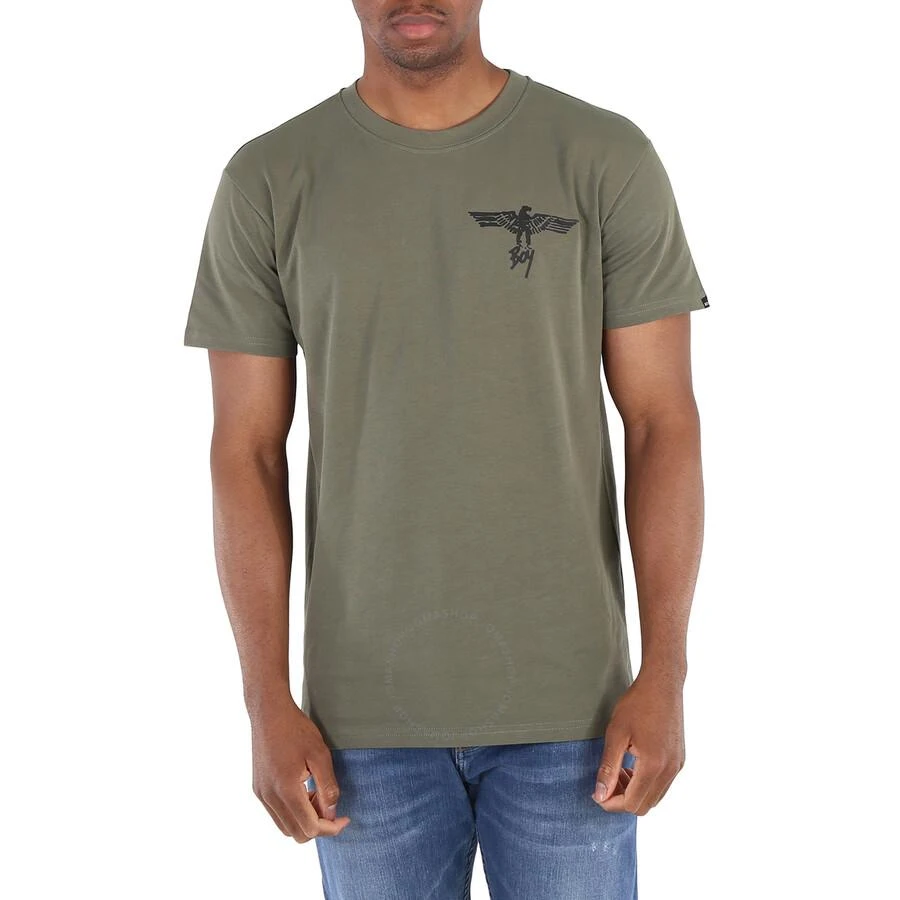 商品BOY LONDON|Dusty Khaki Boy Poster Cotton T-shirt,价格¥200,第1张图片