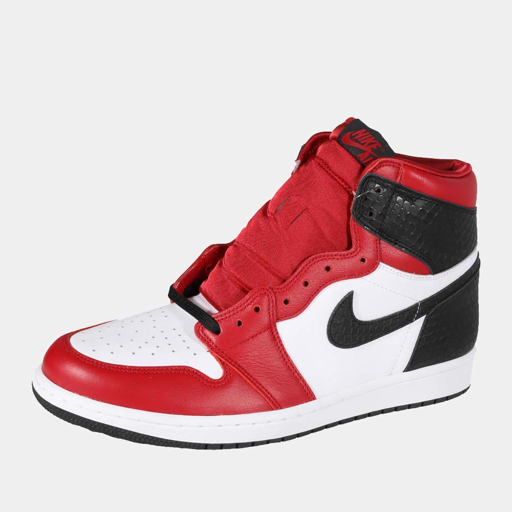 商品[二手商品] Jordan|Air Jordan 1 Retro High Satin Snake Chicago Sneaker US 11.5 EU 44,价格¥2810,第4张图片详细描述