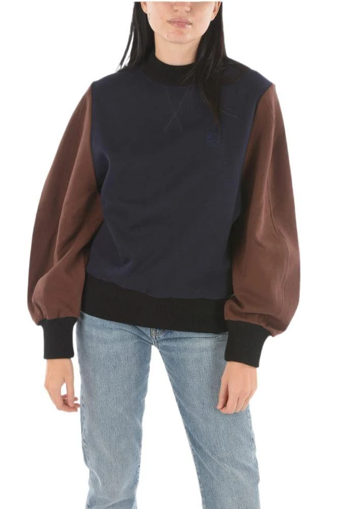 商品Loewe|Loewe women's blue other materials sweatshirt,价格¥4607,第1张图片